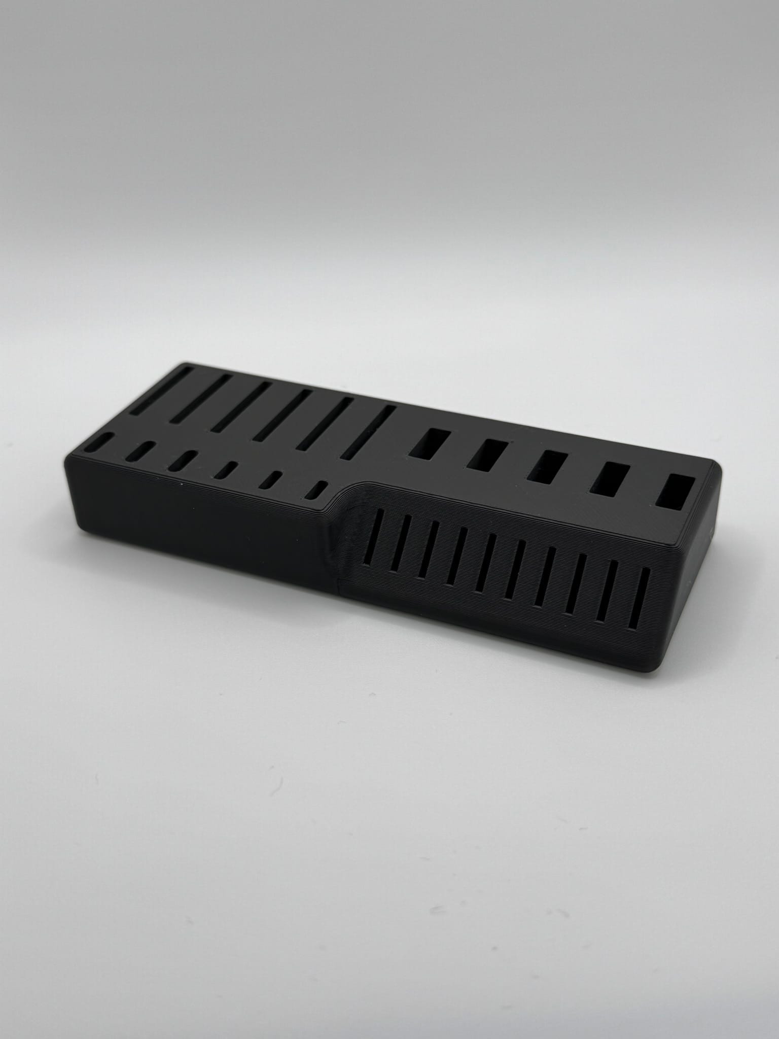 USB and SD Card Holder Desk Tidy, Organizer for Cables & Accessories, Minimalist Storage Solution, Home Office Decor - Image 2