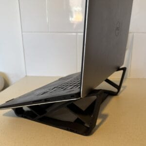 Laptop Stand, Sleek 3D Printed Laptop Holder, Ideal for Comfortable Computing, Functional Gift for Students