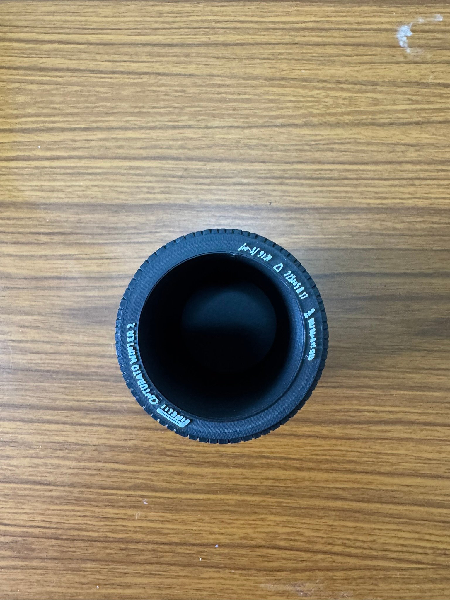 Tire Design Pen Holder 3D Printed Car Lover Desk Decor Stylish Gift for Automotive Fans - Image 4