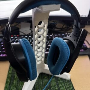 Gaming Headset Stand | 3D Printed Display for Headphones | Unique Desk Organizer & Gamer Gift